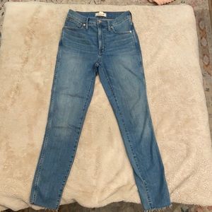 Madewell skinny jeans
